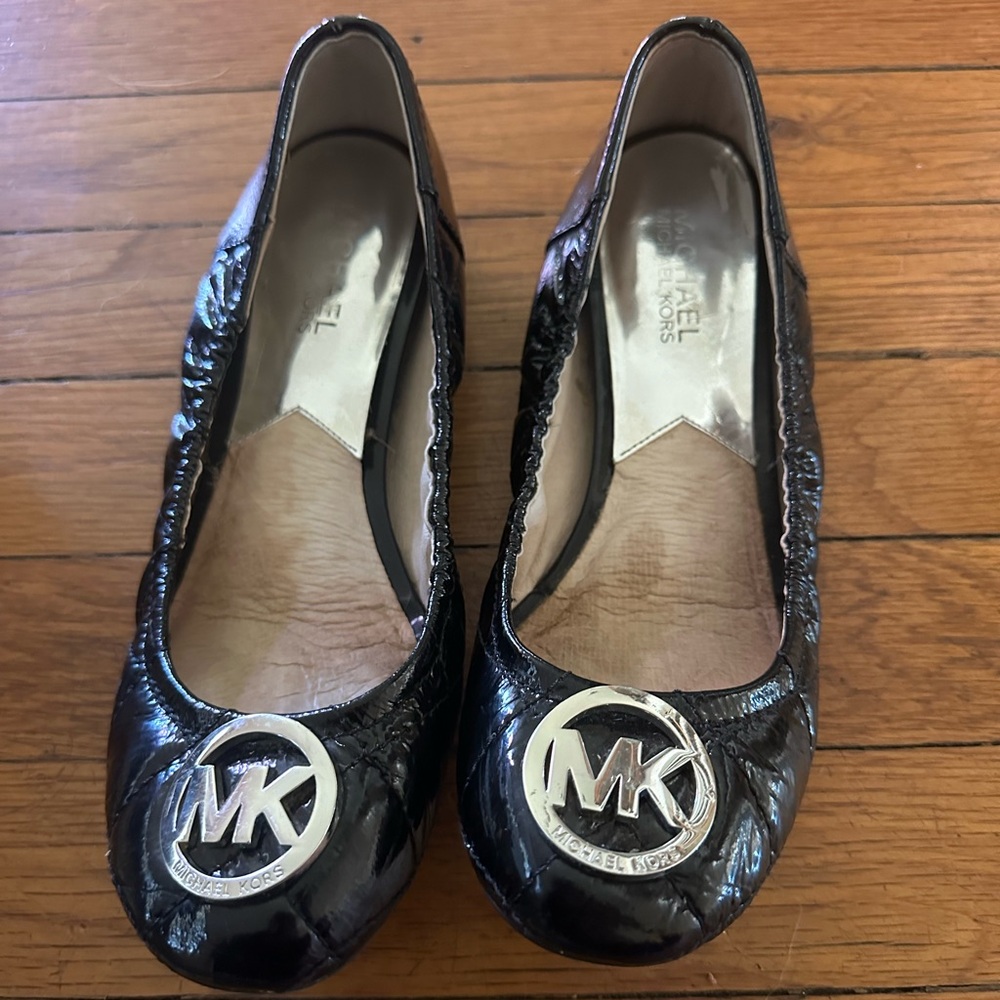 Michael Kors Black Flats